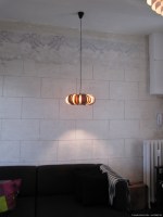 design pendant lamp in appartement